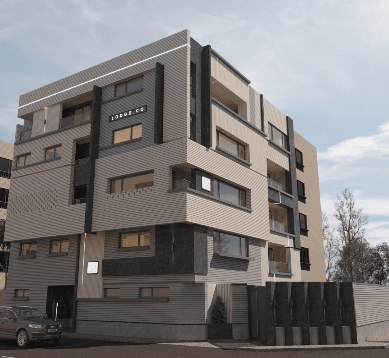 Parto Jeyshid lodge 1 Project