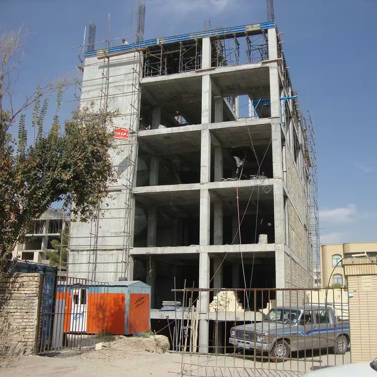 پروژه اجرای ساختمان نظام مهندسی شاهین شهر