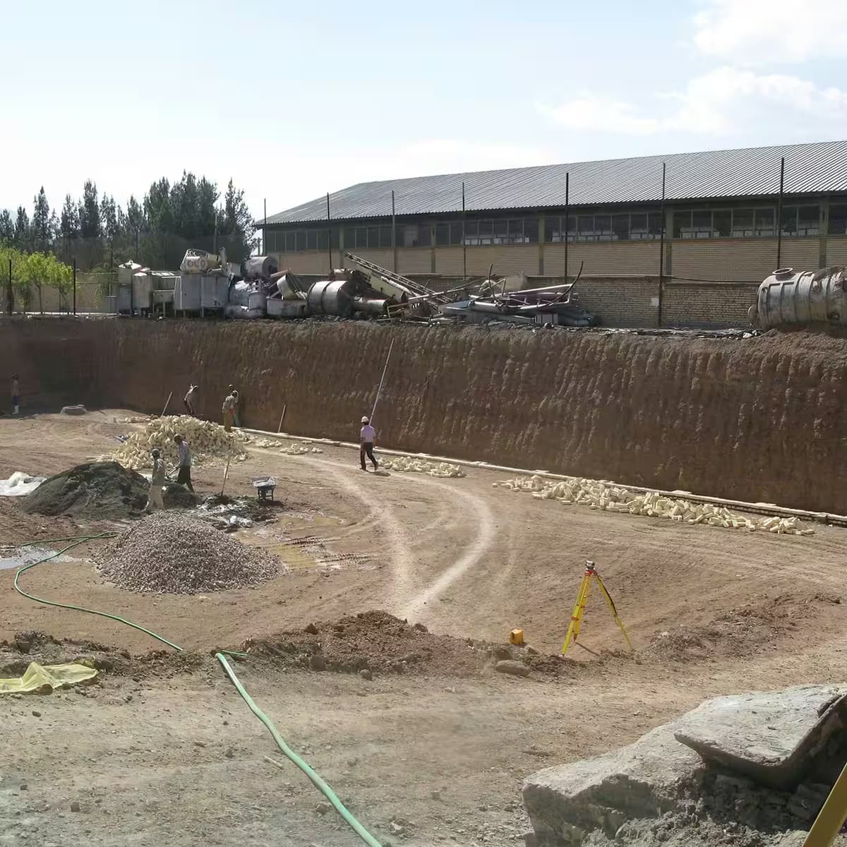 پروژه احداث سوله انبار گلتاش